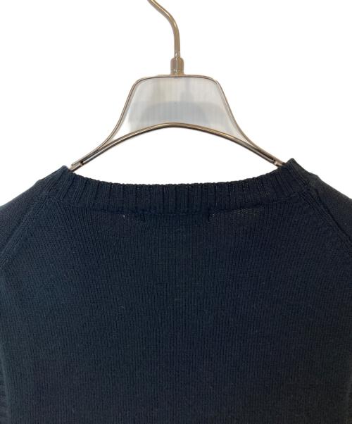 BURBERRY BLACK LABEL（バーバリーブラックレーベル）BURBERRY BLACK LABEL (バーバリーブラックレーベル) ニットベスト ブラック サイズ:3の古着・服飾アイテム