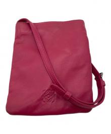 LOEWE（ロエベ）の古着「アナグラムナッパミニショルダーバッグ」｜ピンク