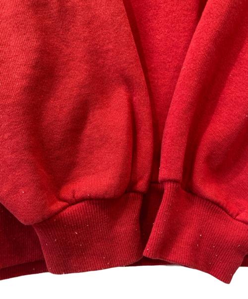 JERZEES（ジャージーズ）JERZEES (ジャージーズ) 古着ボーリングプリントスウェット レッド サイズ:Lの古着・服飾アイテム