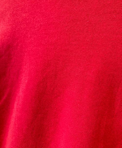 JERZEES（ジャージーズ）JERZEES (ジャージーズ) 古着ボーリングプリントスウェット レッド サイズ:Lの古着・服飾アイテム