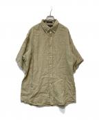 DANIEL CREMIEUXダニエルクレミュー）の古着「リネンシャツ」｜ベージュ