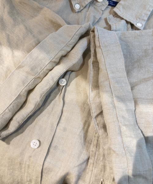 DANIEL CREMIEUX（ダニエルクレミュー）DANIEL CREMIEUX (ダニエルクレミュー) リネンシャツ ベージュ サイズ:Lの古着・服飾アイテム