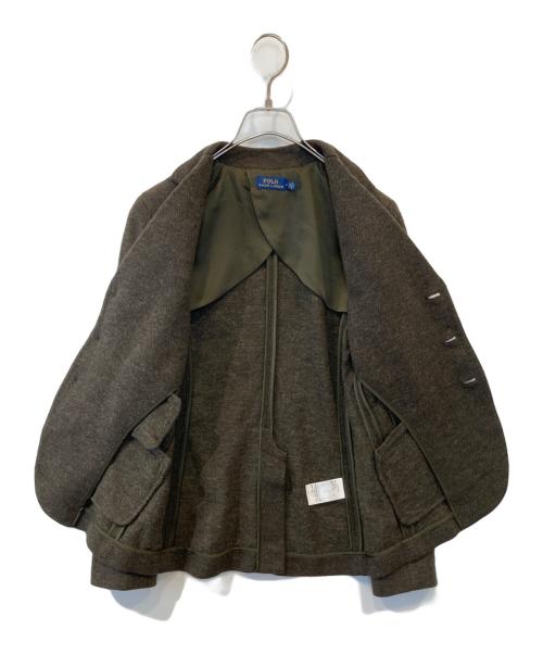 POLO RALPH LAUREN（ポロ・ラルフローレン）POLO RALPH LAUREN (ポロ・ラルフローレン) 3Bテーラードジャケット　211670462001 ブラウンの古着・服飾アイテム