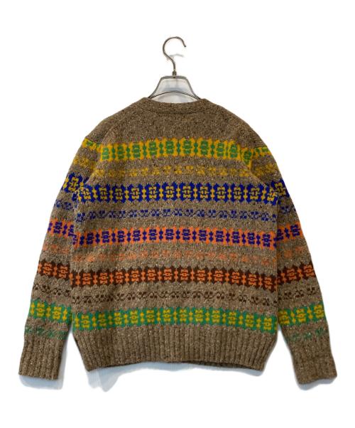 POLO RALPH LAUREN（ポロ・ラルフローレン）POLO RALPH LAUREN (ポロ・ラルフローレン) ニットカーディガン ブラウン サイズ:XSの古着・服飾アイテム