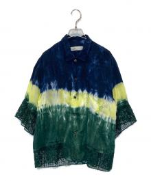 TOGA ARCHIVES（トーガアーカイブス）の古着「Inner tie dye S/S シャツ TZ31-FJ906」｜ネイビー