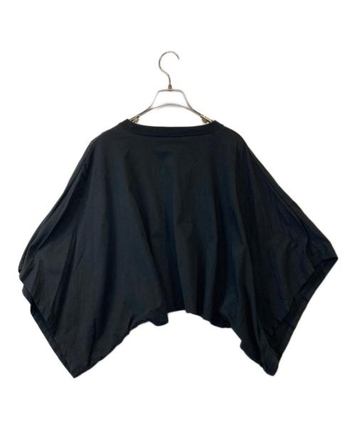 HYKE（ハイク）HYKE (ハイク) CORDURA PONCHO ポンチョTシャツ 231-12347 ブラック サイズ:表記がないため不明の古着・服飾アイテム