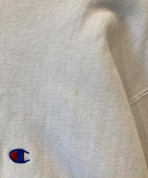 Champion（チャンピオン）Champion (チャンピオン) 目ありリバースウィーブスウェット  ホワイト サイズ:XXLの古着・服飾アイテム