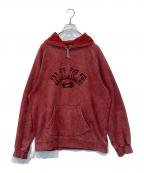 NIKEナイキ）の古着「ロゴパーカー」｜レッド