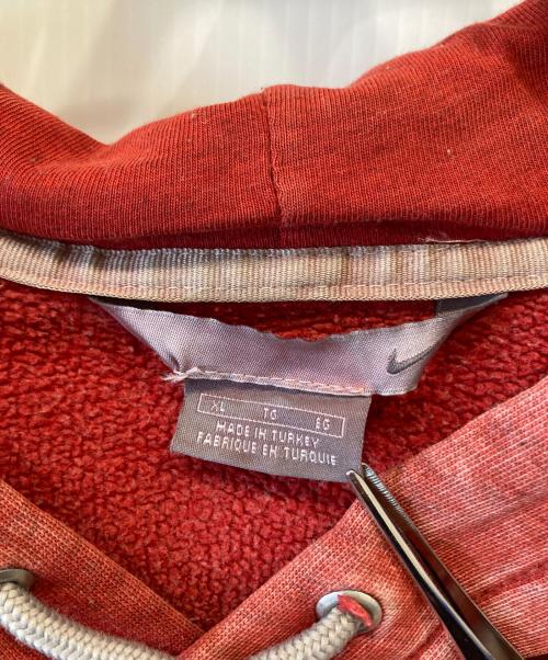 NIKE（ナイキ）NIKE (ナイキ) ロゴパーカー レッド サイズ:XLの古着・服飾アイテム