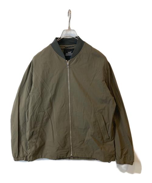 BEAUTY&YOUTH（ビューティーアンドユース）BEAUTY&YOUTH (ビューティーアンドユース) BY 360 MASTER ジップ リブブルゾン 1225-144-9693 オリーブ サイズ:Lの古着・服飾アイテム