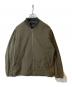 BEAUTY&YOUTH（ビューティーアンドユース）の古着「BY 360 MASTER ジップ リブブルゾン 1225-144-9693」｜オリーブ