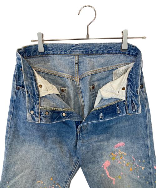 LEVI'S VINTAGE CLOTHING（リーバイス ビンテージ クロージング）LEVI'S VINTAGE CLOTHING (リーバイス ビンテージ クロージング) 1955 501XXペイント加工デニムパンツ 50155-0065 インディゴ サイズ:W29×L32の古着・服飾アイテム