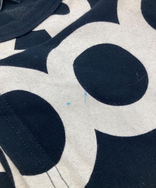 MARC JACOBS（マークジェイコブズ）MARC JACOBS (マーク ジェイコブス) ザ モノグラム ベイビーTシャツ ベージュ×ブラック サイズ:Mの古着・服飾アイテム