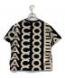 MARC JACOBS (マーク ジェイコブス) ザ モノグラム ベイビーTシャツ ベージュ×ブラック サイズ:M：3500円