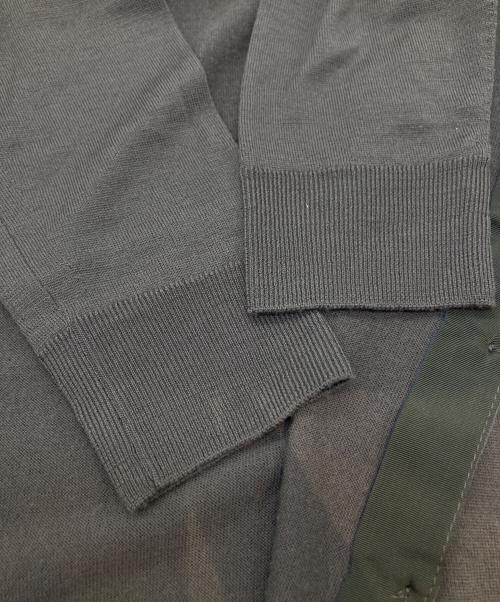 JOHN SMEDLEY（ジョンスメドレー）JOHN SMEDLEY (ジョンスメドレー) ウールカーディガン オリーブ サイズ:Mの古着・服飾アイテム