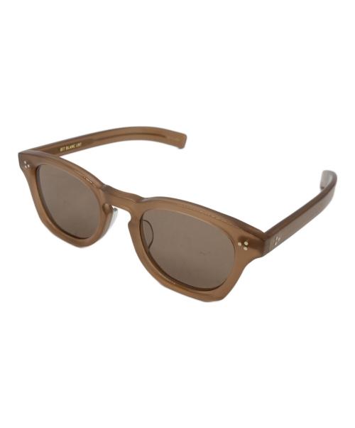 BLANC（ブラン）BLANC (ブラン) サングラス　BE011 ALMOND / L.BRN サイズ:48□23-145の古着・服飾アイテム