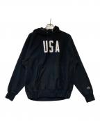 Champion REVERSE WEAVEチャンピオン リバース ウィーブ）の古着「プルオーバーパーカー S101」｜ブラック