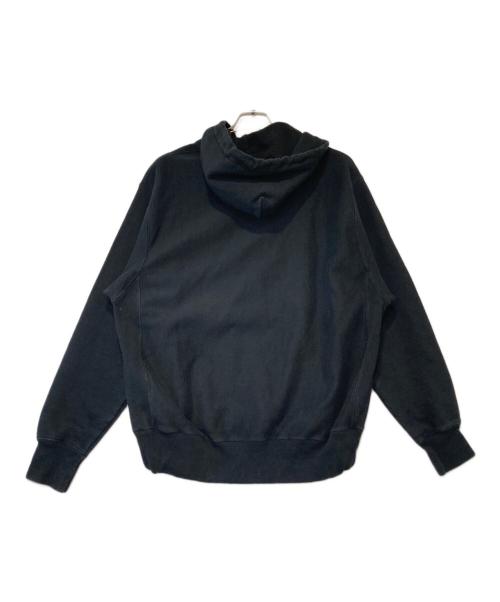 Champion REVERSE WEAVE（チャンピオン リバース ウィーブ）Champion REVERSE WEAVE (チャンピオン リバース ウィーブ) プルオーバーパーカー S101 ブラック サイズ:Lの古着・服飾アイテム