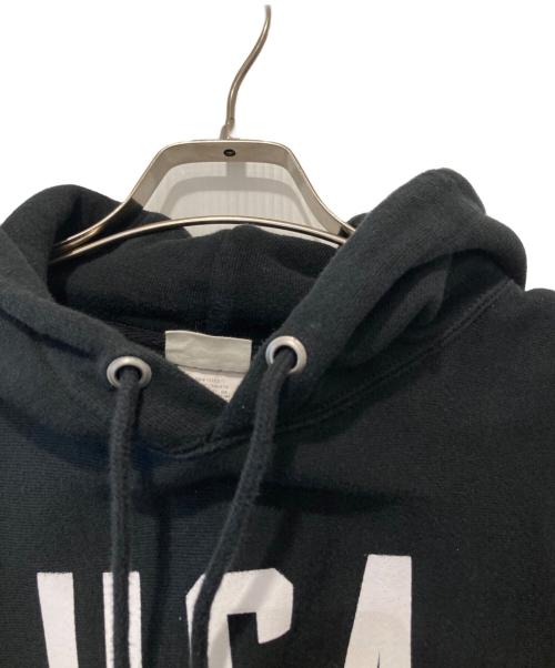 Champion REVERSE WEAVE（チャンピオン リバース ウィーブ）Champion REVERSE WEAVE (チャンピオン リバース ウィーブ) プルオーバーパーカー S101 ブラック サイズ:Lの古着・服飾アイテム