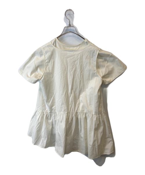 ELENDEEK（エレンディーク）ELENDEEK (エレンディーク) ヘムフレアプリーツカットソーセット 512132711501-01 ホワイト サイズ:FREEの古着・服飾アイテム