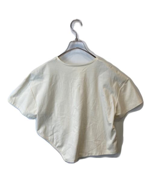 ELENDEEK（エレンディーク）ELENDEEK (エレンディーク) ヘムフレアプリーツカットソーセット 512132711501-01 ホワイト サイズ:FREEの古着・服飾アイテム