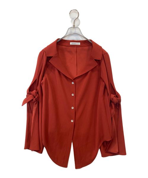 ADEAM（アディアム）ADEAM (アディアム) Tie Shirt 41492-AST0A04SI シャツ レッドの古着・服飾アイテム