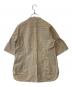 CINOH (チノ) コットンリネンコンパクトブザムシャツ　21SST001 ベージュ サイズ:38：4000円