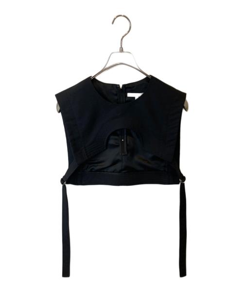 UN3D.（アンスリード）UN3D. (アンスリード) デコルテカバーベスト 522151000301-01 ブラック サイズ:FREEの古着・服飾アイテム
