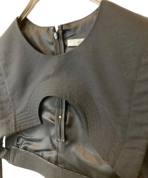 UN3D.（アンスリード）UN3D. (アンスリード) デコルテカバーベスト 522151000301-01 ブラック サイズ:FREEの古着・服飾アイテム