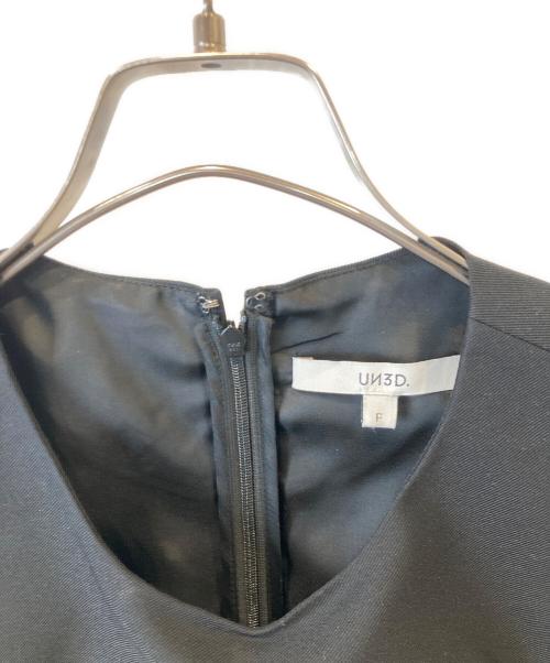 UN3D.（アンスリード）UN3D. (アンスリード) デコルテカバーベスト 522151000301-01 ブラック サイズ:FREEの古着・服飾アイテム