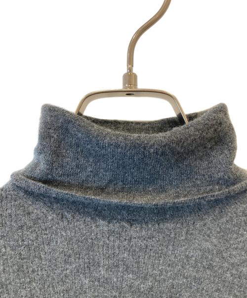 PRADA（プラダ）PRADA (プラダ) スーパーファインウール タートルネックセーター P26445 グレー サイズ:38の古着・服飾アイテム