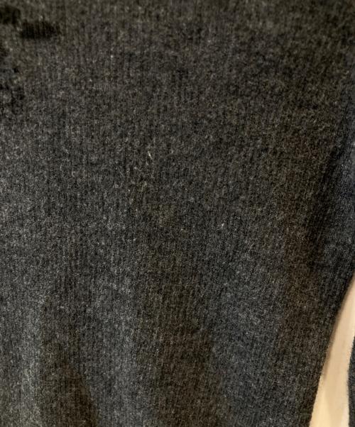PRADA（プラダ）PRADA (プラダ) スーパーファインウール タートルネックセーター P26445 グレー サイズ:38の古着・服飾アイテム