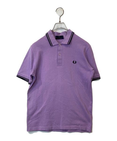 FRED PERRY（フレッドペリー）FRED PERRY (フレッドペリー) ポロシャツ パープル サイズ:38の古着・服飾アイテム