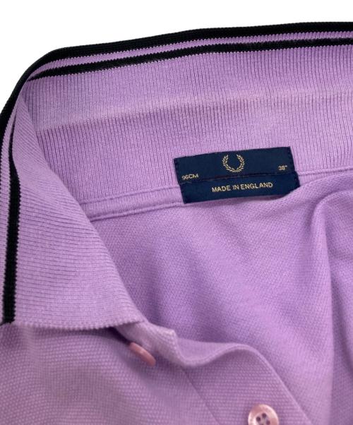 FRED PERRY（フレッドペリー）FRED PERRY (フレッドペリー) ポロシャツ パープル サイズ:38の古着・服飾アイテム