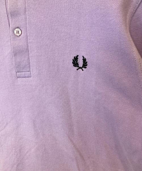 FRED PERRY（フレッドペリー）FRED PERRY (フレッドペリー) ポロシャツ パープル サイズ:38の古着・服飾アイテム