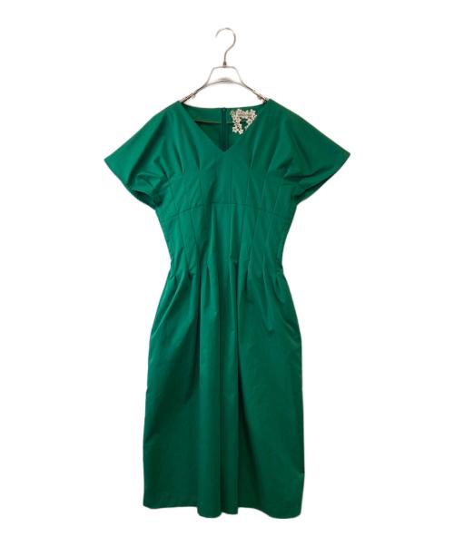 SETA ICHIRO（セタイチロウ）SETA ICHIRO (セタイチロウ) ワンピース グリーン サイズ:1の古着・服飾アイテム