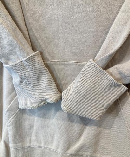 LACOSTE（ラコステ）LACOSTE (ラコステ) 裏毛スウェットフーディワンピース　EF057EL ベージュ サイズ:36の古着・服飾アイテム