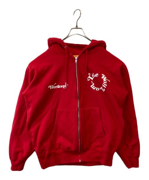 WIZSTAND（ウィズスタンド）WIZSTAND (ウィズスタンド) ジップパーカー レッド サイズ:XLの古着・服飾アイテム