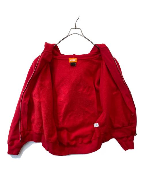 WIZSTAND（ウィズスタンド）WIZSTAND (ウィズスタンド) ジップパーカー レッド サイズ:XLの古着・服飾アイテム