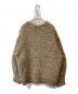 CLANE (クラネ) MIX LOOP MOHAIR KNIT CARDIGAN 15106-2182 カーディガン ベージュ サイズ:2：11000円