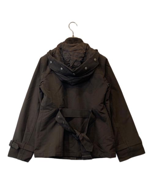 BURBERRY LONDON（バーバリーロンドン）BURBERRY LONDON (バーバリーロンドン) フード付ジップジャケット　FR055-689-55 ブラウン サイズ:40の古着・服飾アイテム