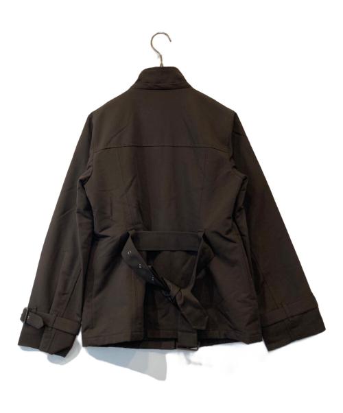 BURBERRY LONDON（バーバリーロンドン）BURBERRY LONDON (バーバリーロンドン) フード付ジップジャケット　FR055-689-55 ブラウン サイズ:40の古着・服飾アイテム