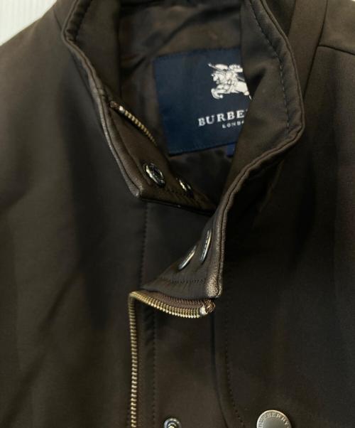 BURBERRY LONDON（バーバリーロンドン）BURBERRY LONDON (バーバリーロンドン) フード付ジップジャケット　FR055-689-55 ブラウン サイズ:40の古着・服飾アイテム