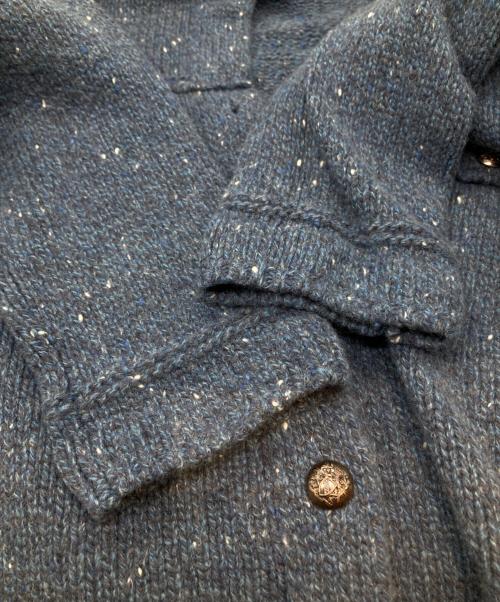 NON NO（ノンノ）NON NO (ノンノ) 1/4.2ウール/ナイロン カラーネップ5GＧジャン風ブルゾン D034CKJM701 ブルー サイズ:FREEの古着・服飾アイテム