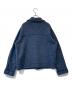 NON NO (ノンノ) 1/4.2ウール/ナイロン カラーネップ5GＧジャン風ブルゾン D034CKJM701 ブルー サイズ:FREE：8000円