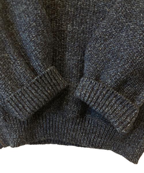 45R（フォーティファイブ・アール）45R (フォーティファイブ・アール) モカシンニットのパフセーター 71280114 インディゴ サイズ:03の古着・服飾アイテム