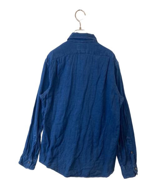 POLO RALPH LAUREN（ポロ・ラルフローレン）POLO RALPH LAUREN (ポロ・ラルフローレン) コットンシャツ インディゴ サイズ:Mの古着・服飾アイテム