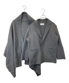 ETRE TOKYO（エトレトウキョウ）の古着「リバーストールジャケット　1223501012」｜グレー