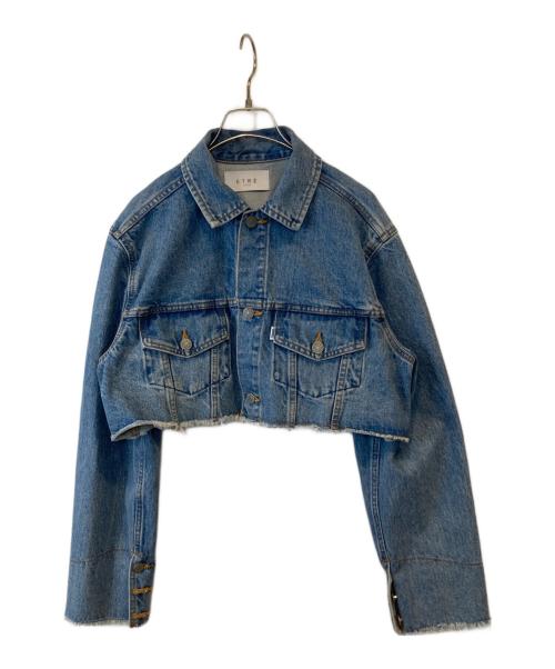 ETRE TOKYO（エトレトウキョウ）ETRE TOKYO (エトレトウキョウ) EDWIN (エドウィン) COREショートトラッカーデニムジャケット K80172 インディゴ サイズ:FREEの古着・服飾アイテム