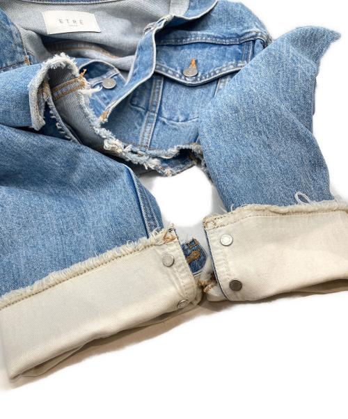 ETRE TOKYO（エトレトウキョウ）ETRE TOKYO (エトレトウキョウ) EDWIN (エドウィン) COREショートトラッカーデニムジャケット K80172 インディゴ サイズ:FREEの古着・服飾アイテム
